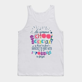 An Awesome School Secretary Gift Idea - Impossible to forget Tank Top